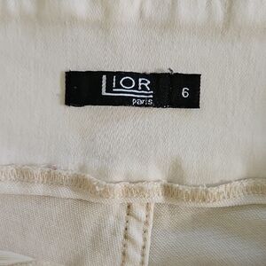 Lior Paris Cream Women Jeggings